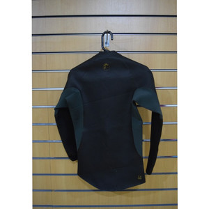 2018 O'Neill O'Riginal 2mm GBS Front Zip Glideskin Jacket verde / negro SEGUNDO
